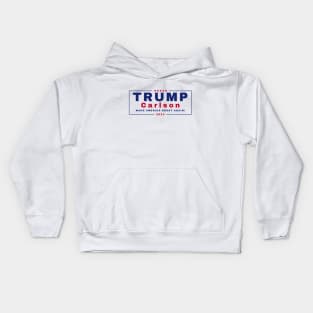 Trump & Tucker Carlson 2024 Kids Hoodie